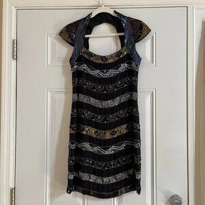 French Connection Sequin Mini Dress, Size 4